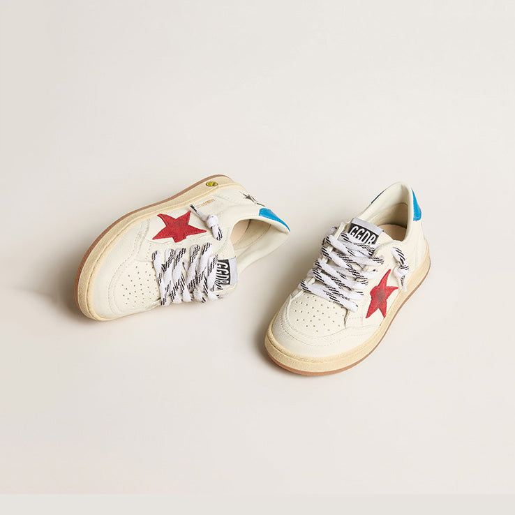 儿童红色"BALLSTAR"星星运动鞋