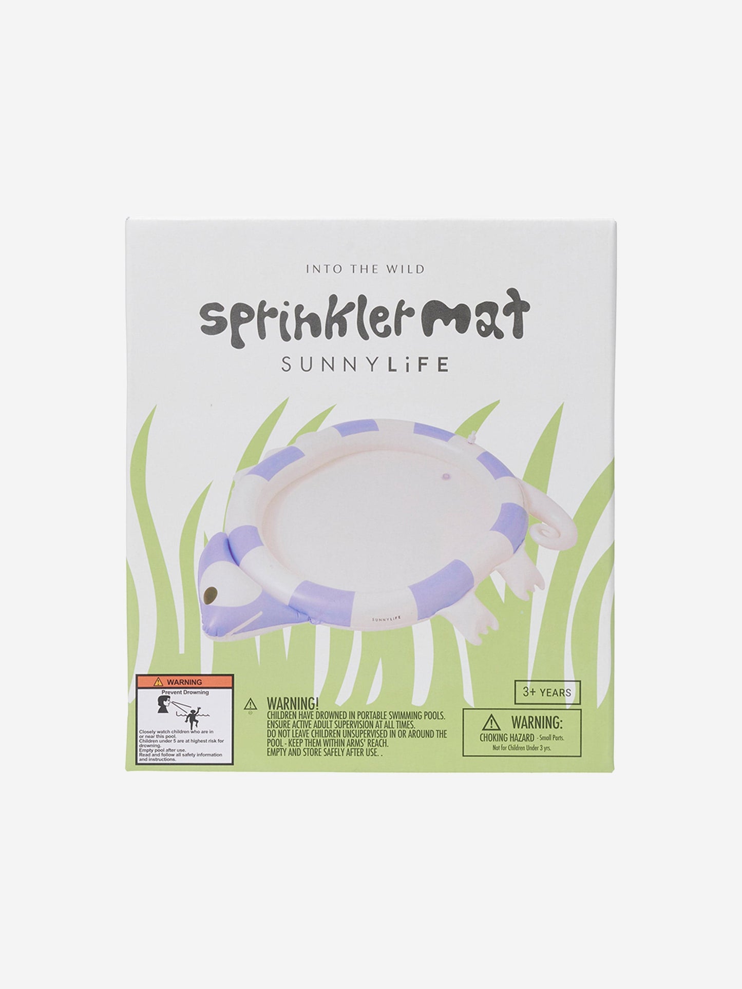 Sunnylife Kids Into The Wild 洒水垫 白色 (158cm)