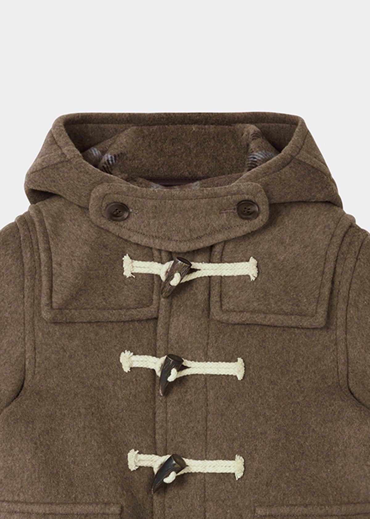 Boys Mushroom Swift Duffle Coat