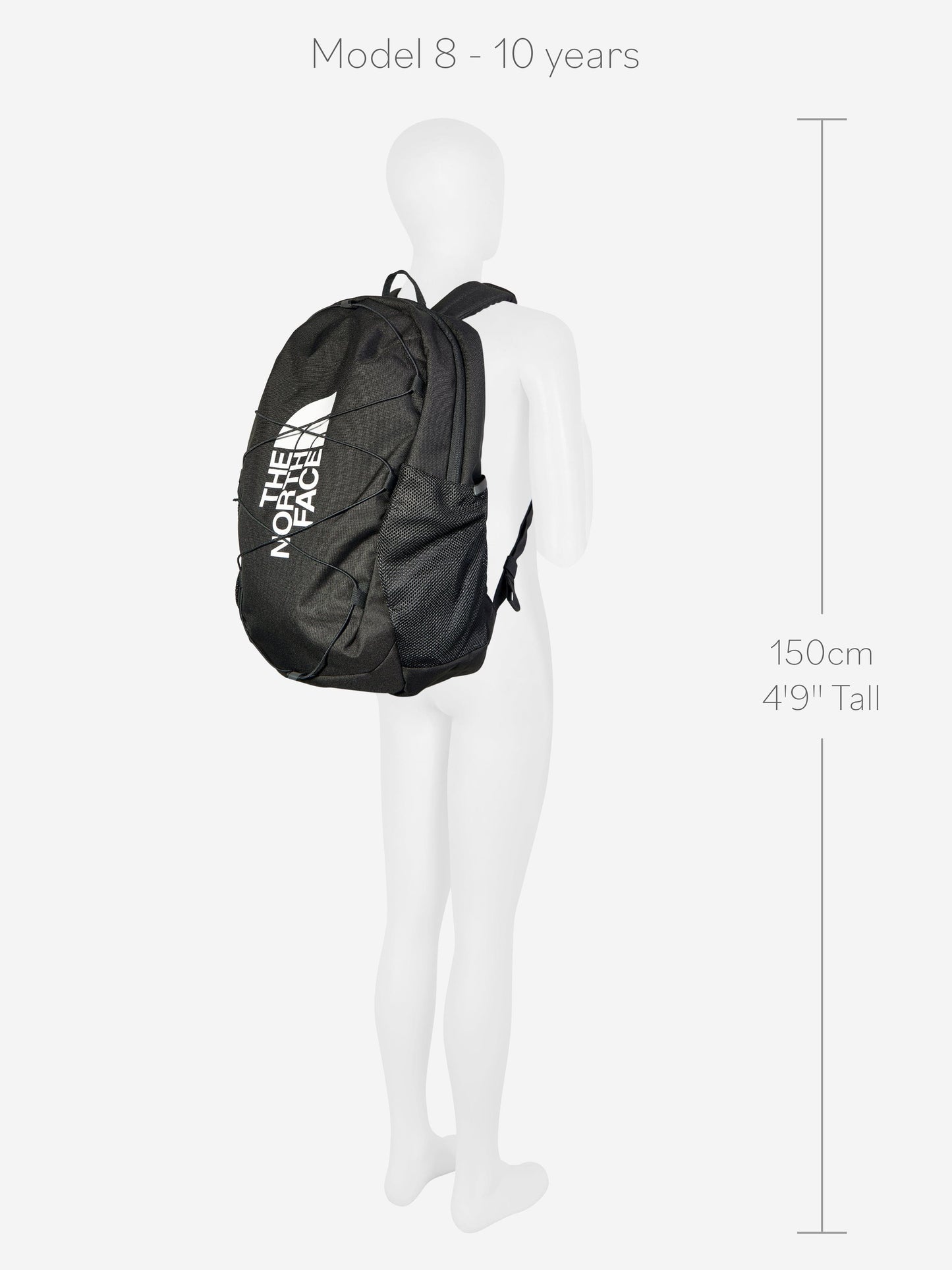 The North Face 儿童 Court Jester 背包（黑色，43.5 厘米）