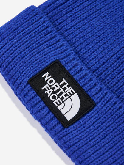 The North Face 儿童 TNF Box Logo 翻边 Benaie（蓝色）