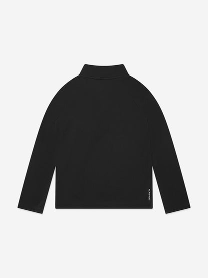 The North Face Kids Never Stop 1/4 拉链上衣（黑色）