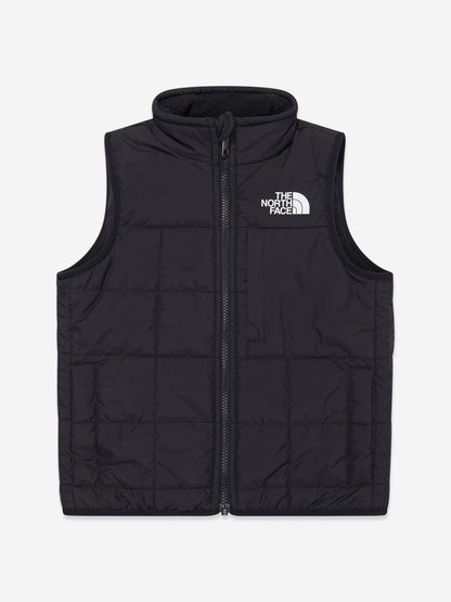 The North Face 男童双面 Shasta 马甲（黑色）