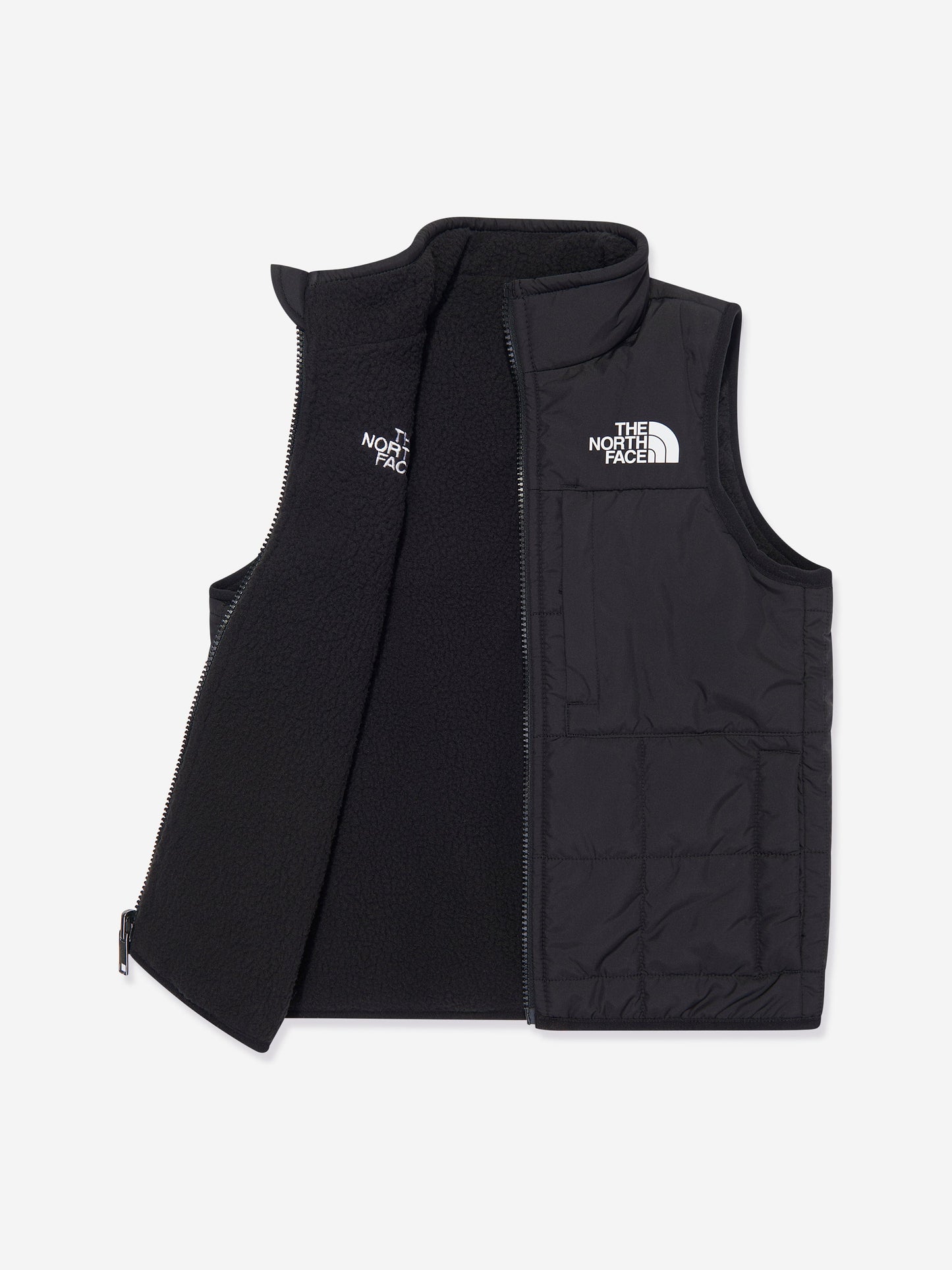 The North Face 男童双面 Shasta 马甲（黑色）