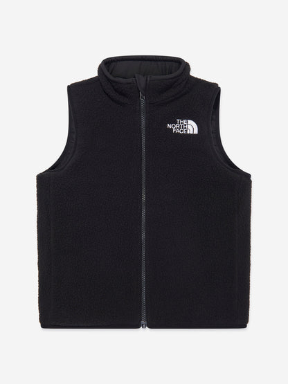 The North Face 男童双面 Shasta 马甲（黑色）