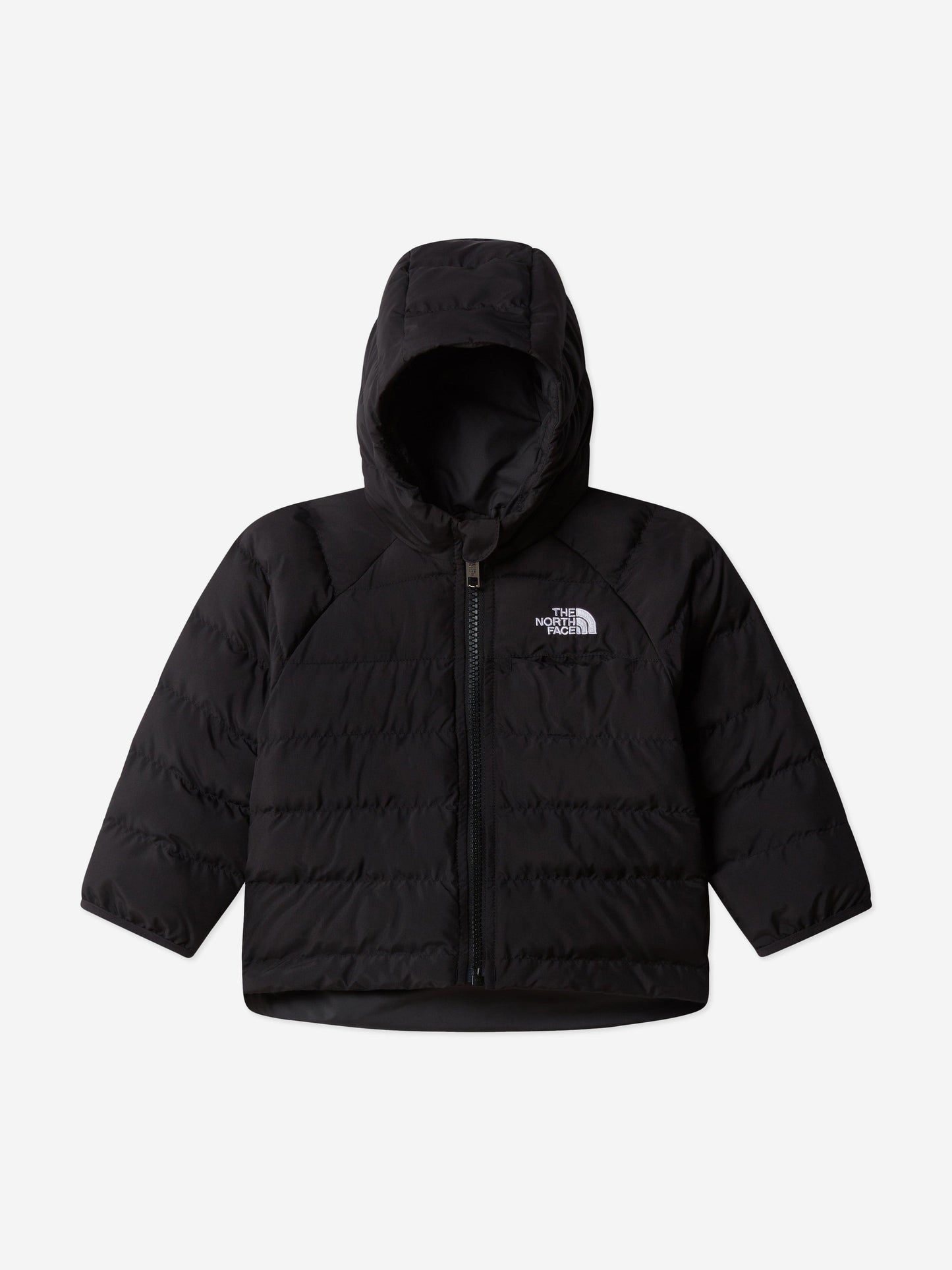 The North Face 婴儿双面 Perrito 连帽夹克（黑色）