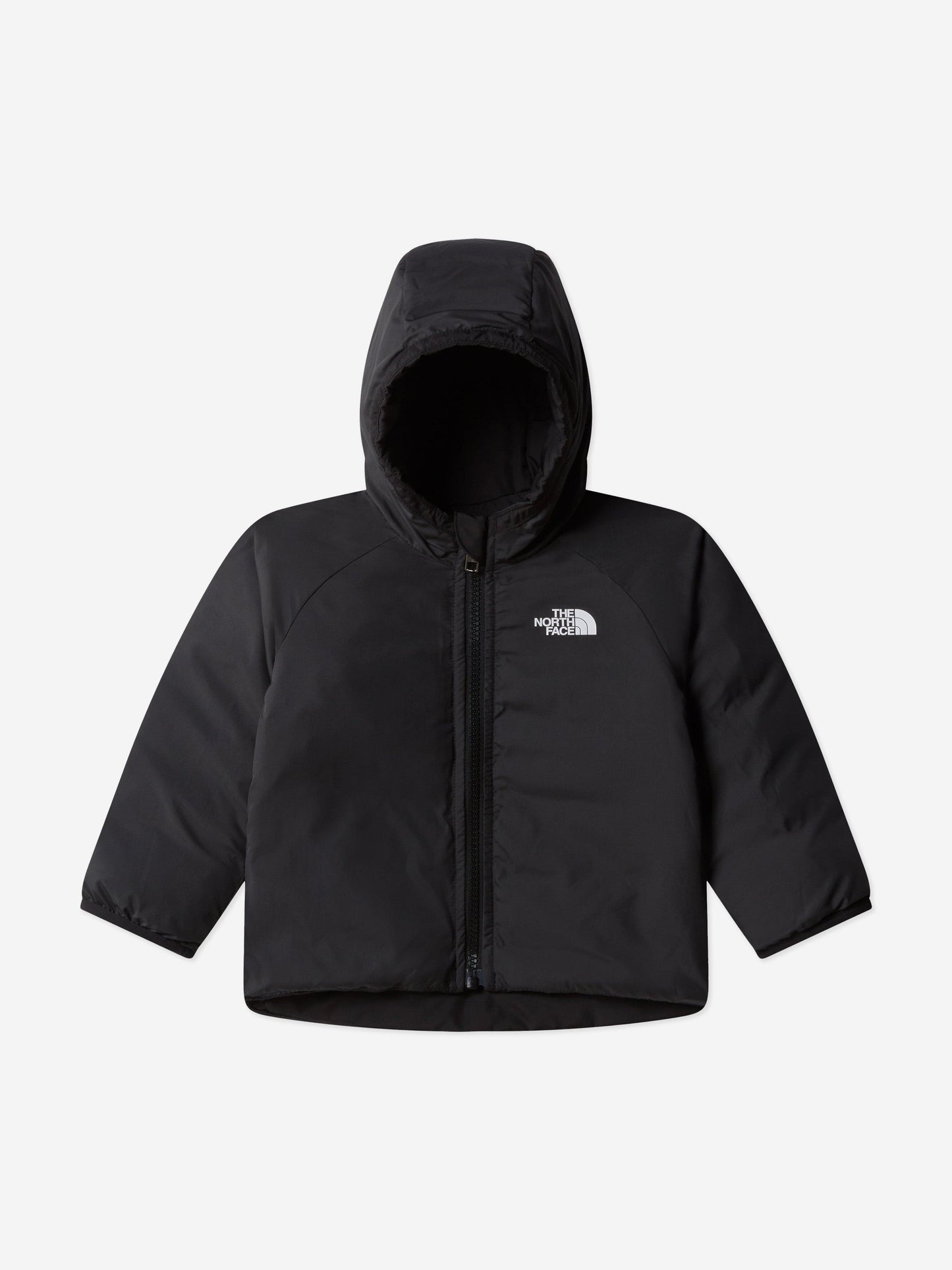 The North Face 婴儿双面 Perrito 连帽夹克（黑色）