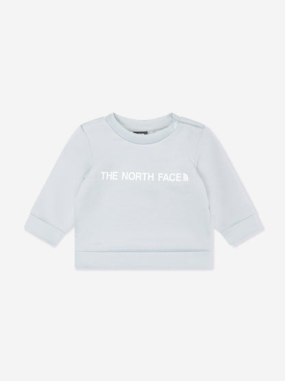The North Face 男婴灰色徽标运动服