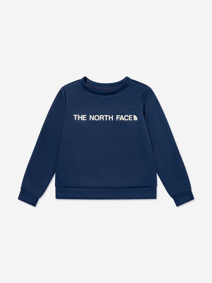 The North Face 儿童徽标运动服（海军蓝）