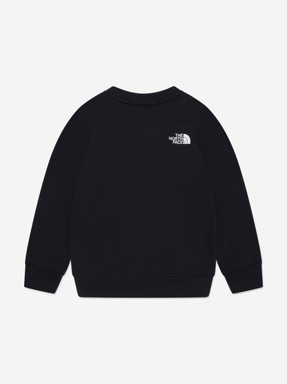 The North Face 儿童 Varsity Grahic 休闲运动衫（黑色）