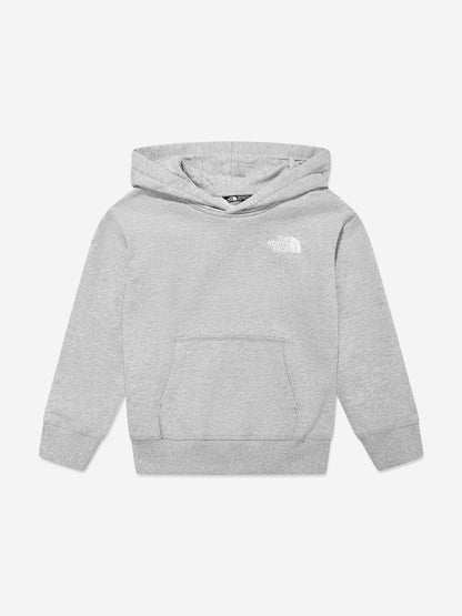 The North Face 儿童基本款超大连帽衫（灰色）