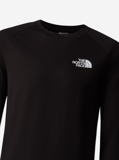 The North Face 儿童 Never Stop 长袖 T 恤（黑色）
