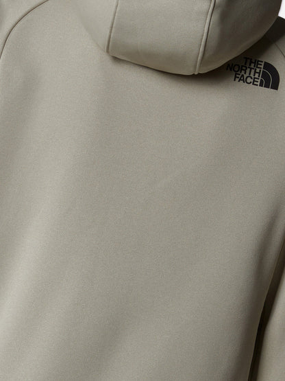 The North Face 男童 Mountain Athletics 全拉链连帽衫（米色）