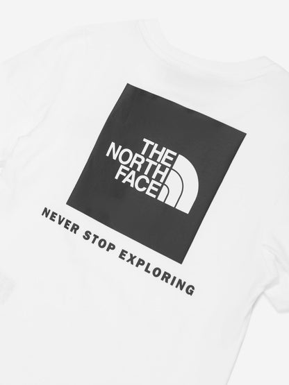The North Face 男童 Redbox T 恤（白色）