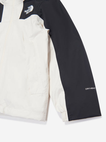 The North Face 儿童 Antora Triclimate 三合一夹克（白色）