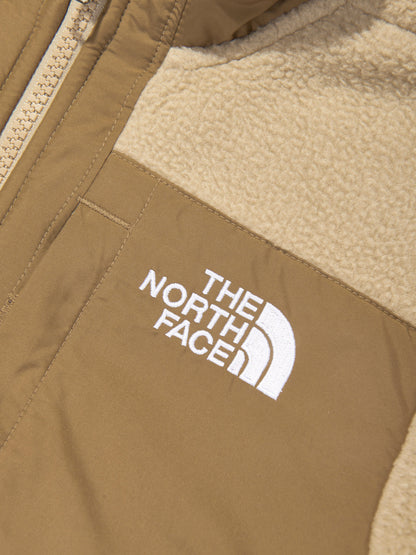 The North Face 男童 Yumiori 羊毛全拉链夹克（米色）