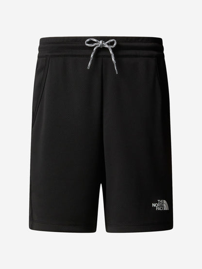 Boys Never Stop Shorts in Black