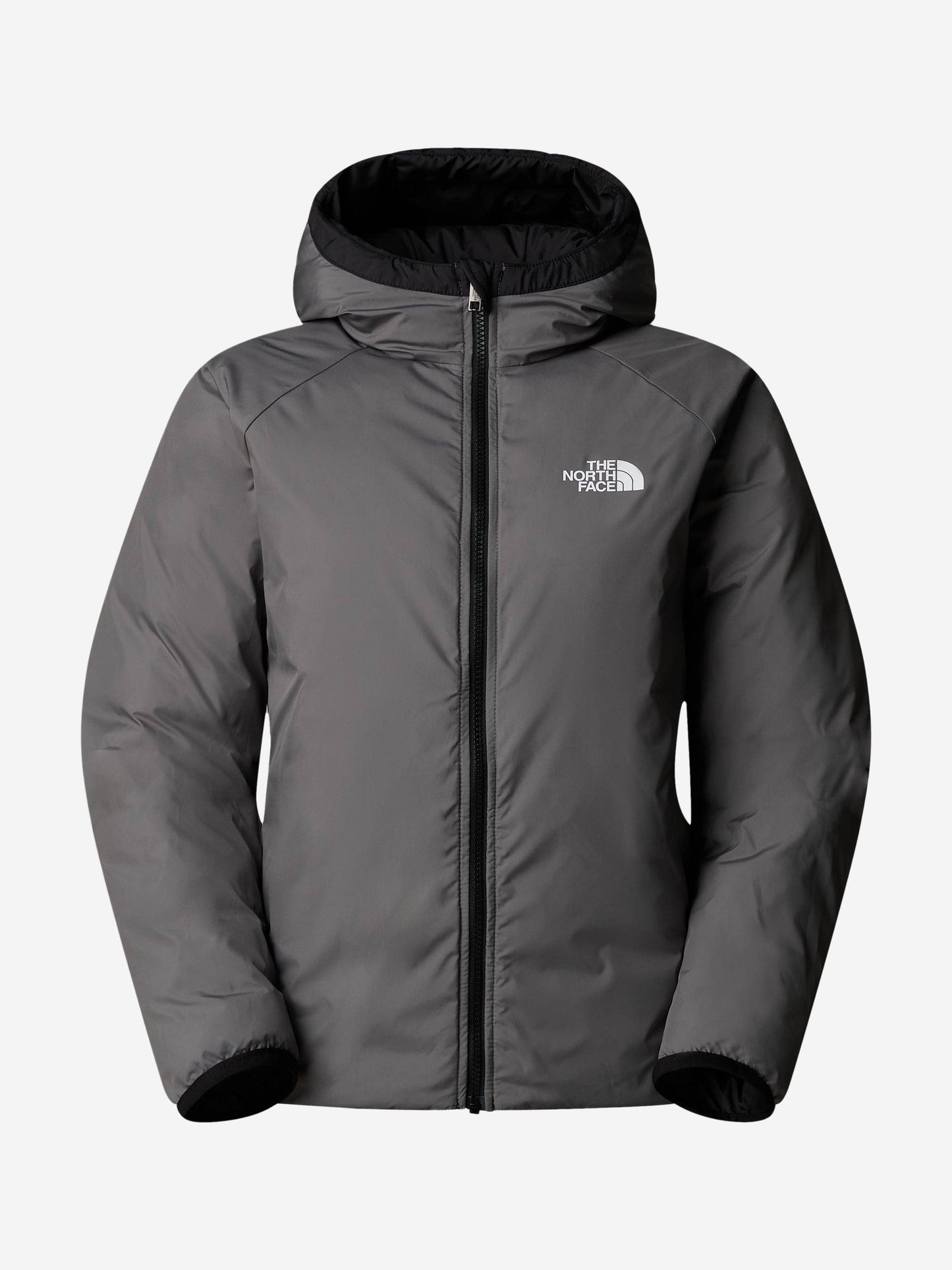 Boys Reversible Perrito Hooded Jacket in Black