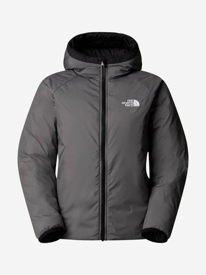 Boys Reversible Perrito Hooded Jacket in Black