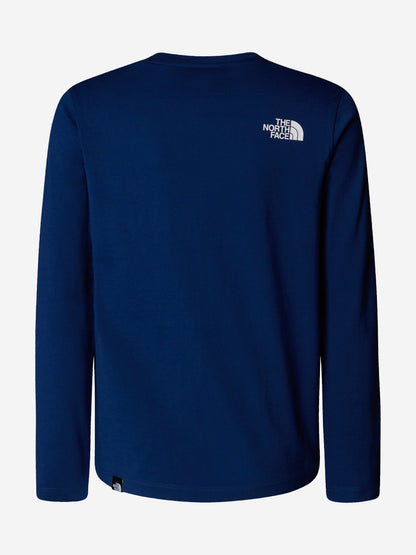 Kids Easy Long Sleeve T-Shirt in Blue