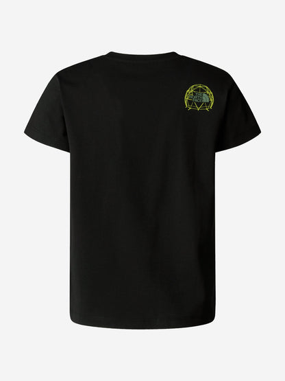 Boys Graphic Relaxed T-Shirt in Black