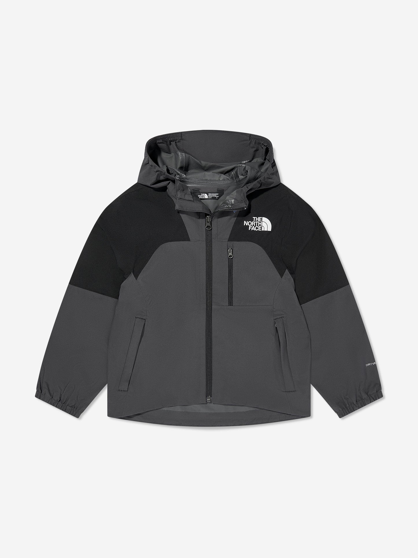 Kids Hike Packable  Jacket in Black