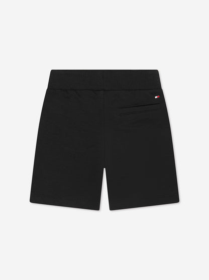 Tommy Hilfiger 男童基本款运动短裤（黑色）
