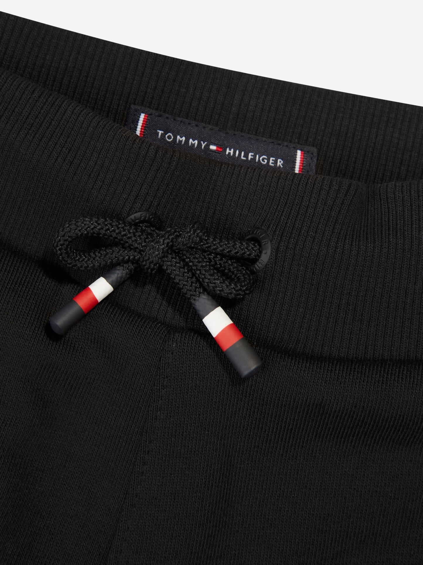 Tommy Hilfiger 男童基本款运动短裤（黑色）