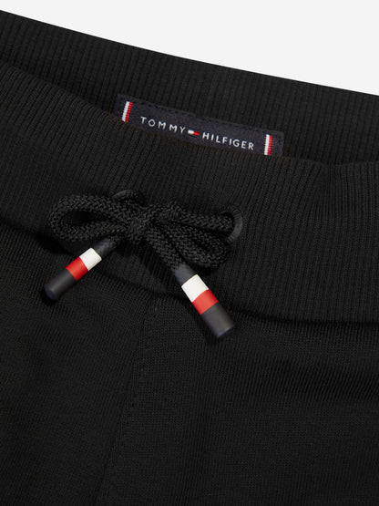 Tommy Hilfiger 男童基本款运动短裤（黑色）