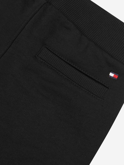 Tommy Hilfiger 男童基本款运动短裤（黑色）