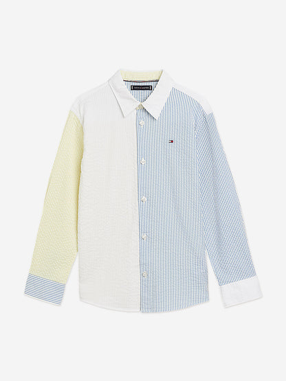 Tommy Hilfiger 男童泡泡纱条纹衬衫（多色）