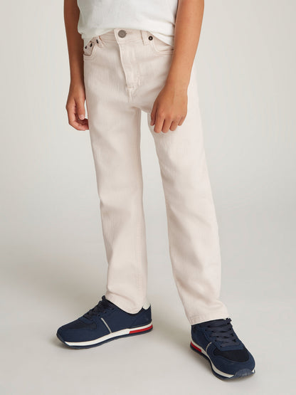 Tommy Hilfiger Boys Skater Jeans in Ivory