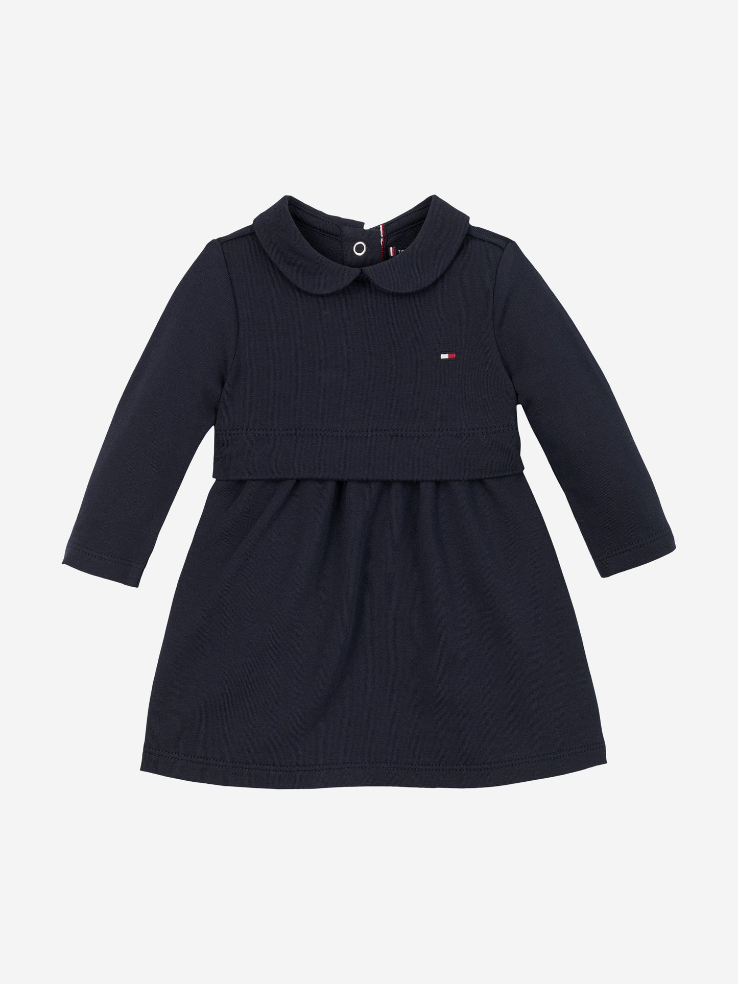 Baby Girls Essential Dress in Navy