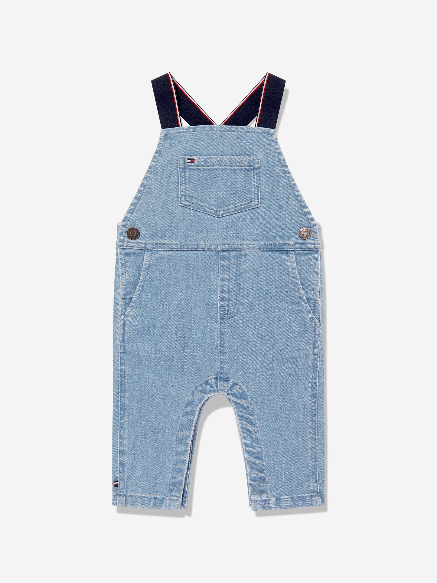 Tommy Hilfiger Baby Boys Denim Dungaree Set in Blue