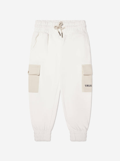 Trussardi Boys Umati 慢跑裤（象牙色）