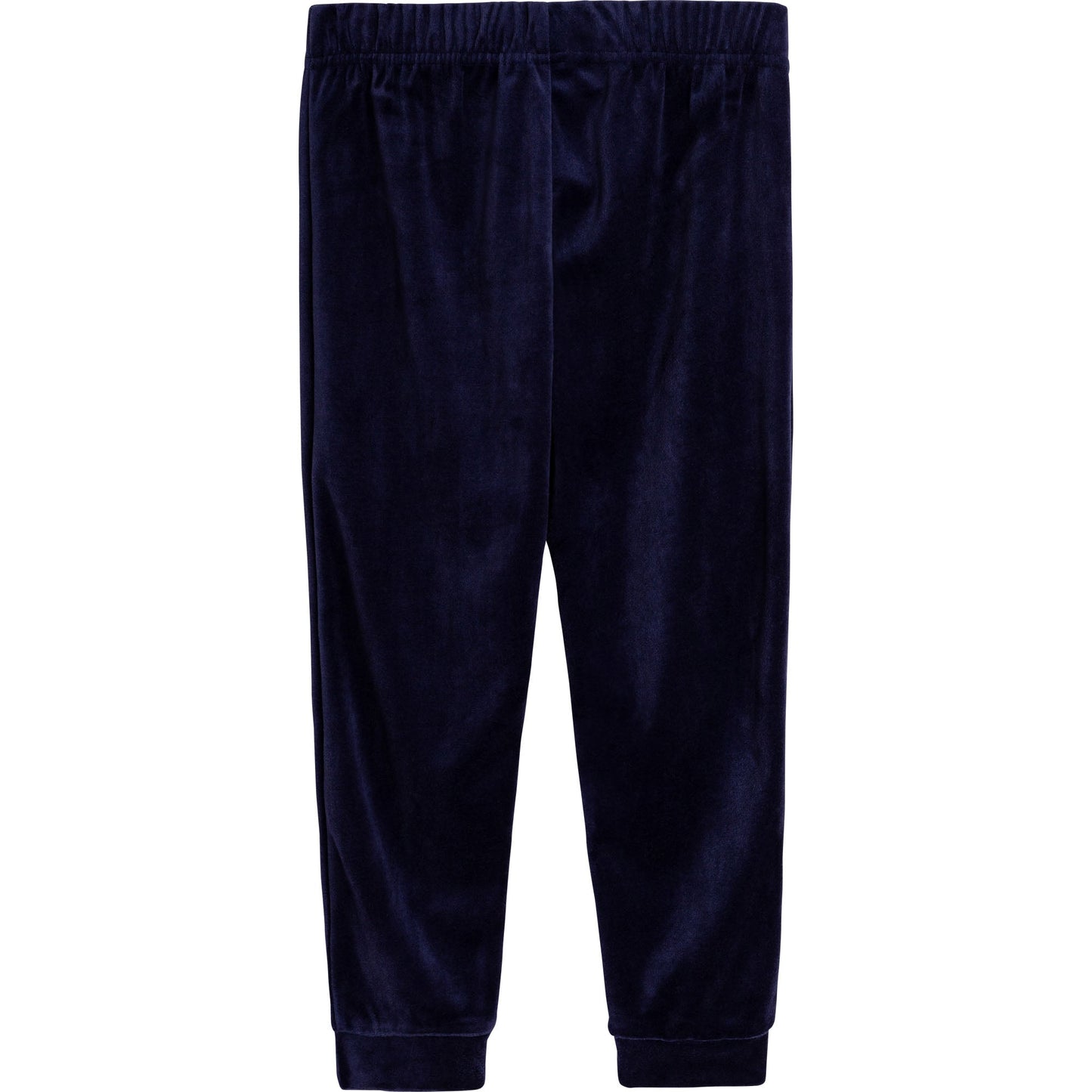 女童蓝色刺绣套装