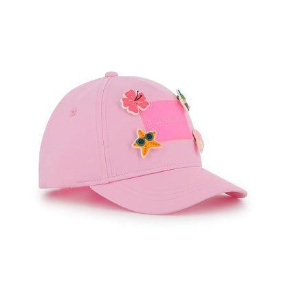 女童粉色Logo棒球帽