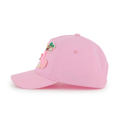 女童粉色Logo棒球帽