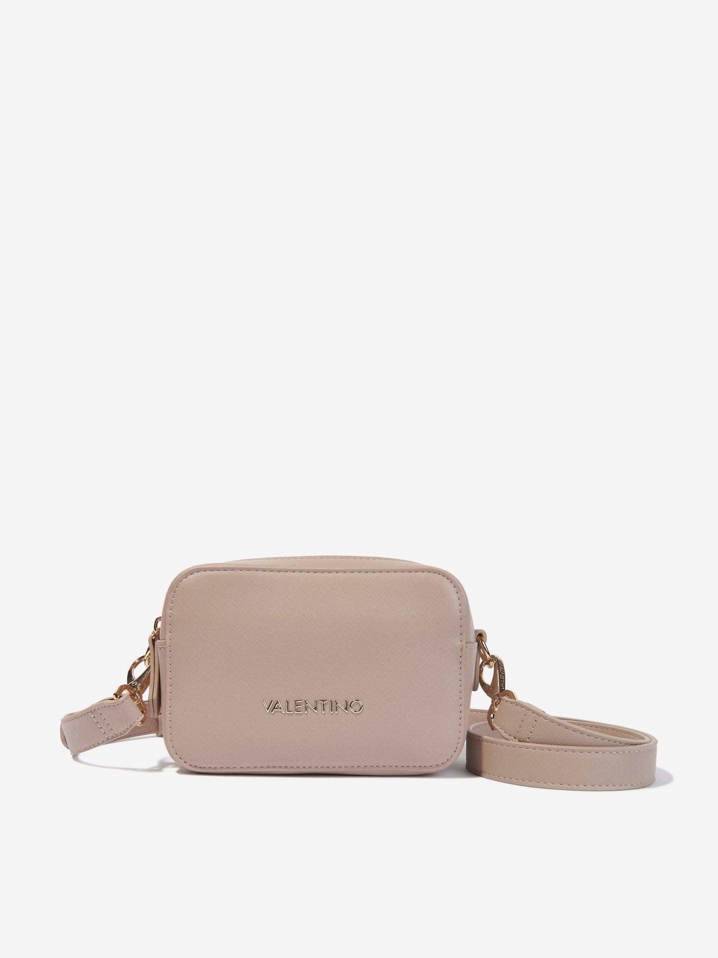 Valentino 女童 Zero Re 斜挎包 米色（18 厘米）
