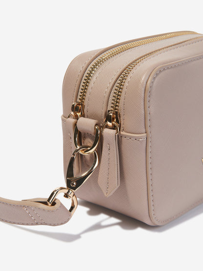 Valentino 女童 Zero Re 斜挎包 米色（18 厘米）