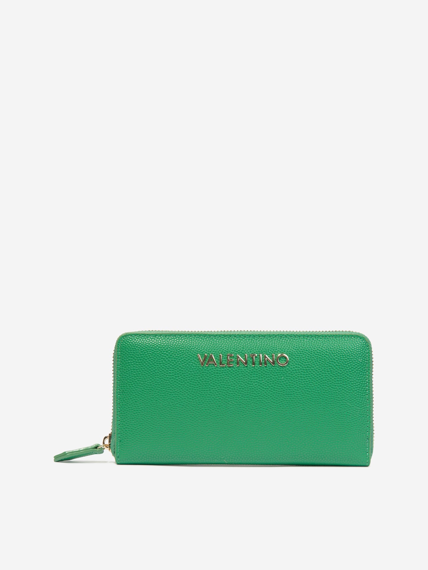 Valentino 女童 Divina 拉链钱包 绿色（18.9 厘米）