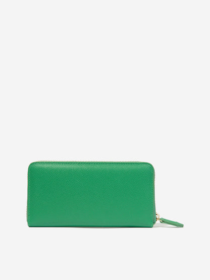 Valentino 女童 Divina 拉链钱包 绿色（18.9 厘米）