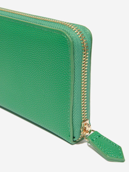 Valentino 女童 Divina 拉链钱包 绿色（18.9 厘米）