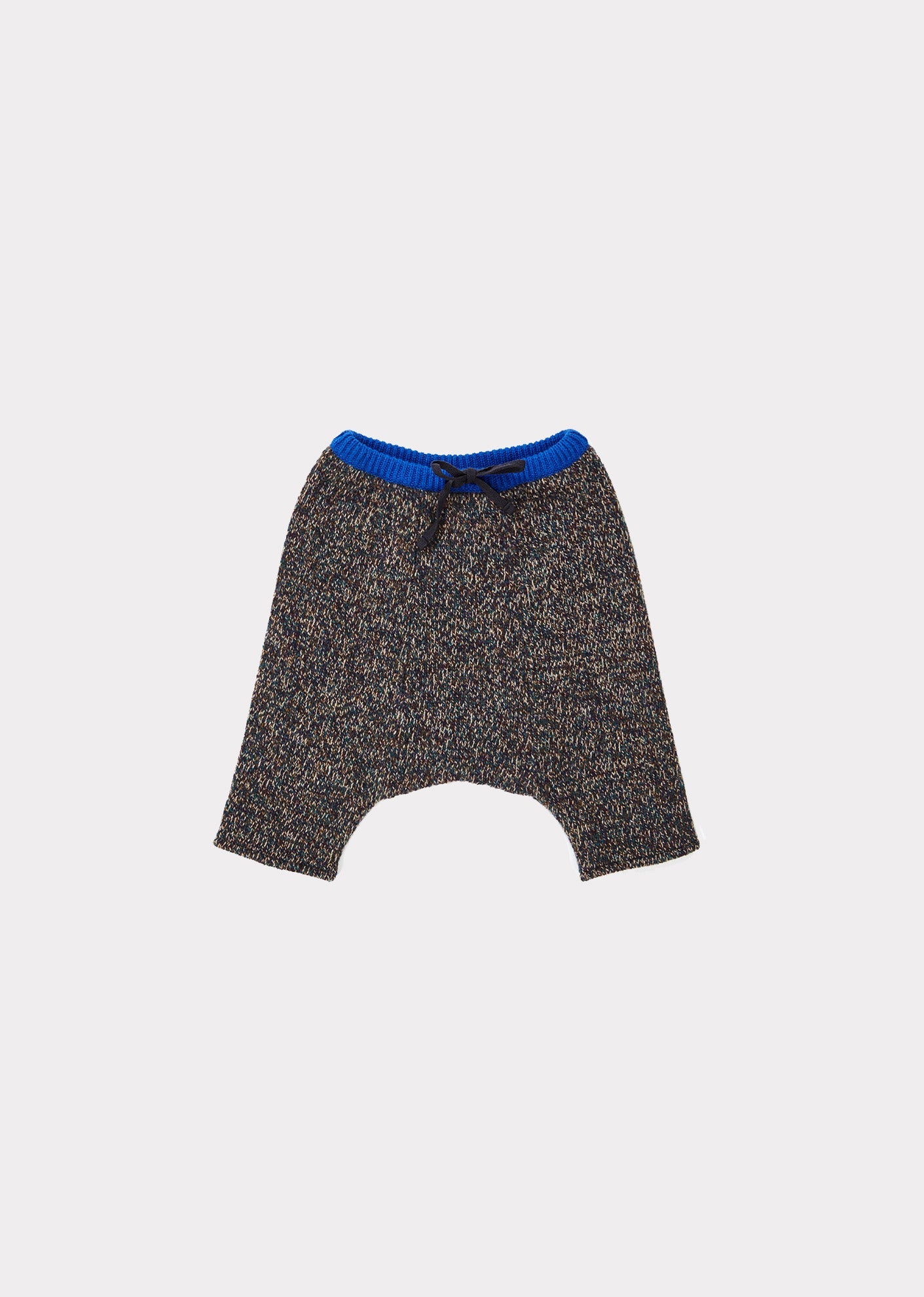 女婴深灰色羊毛长裤