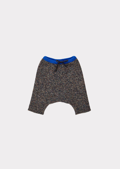 女婴深灰色羊毛长裤