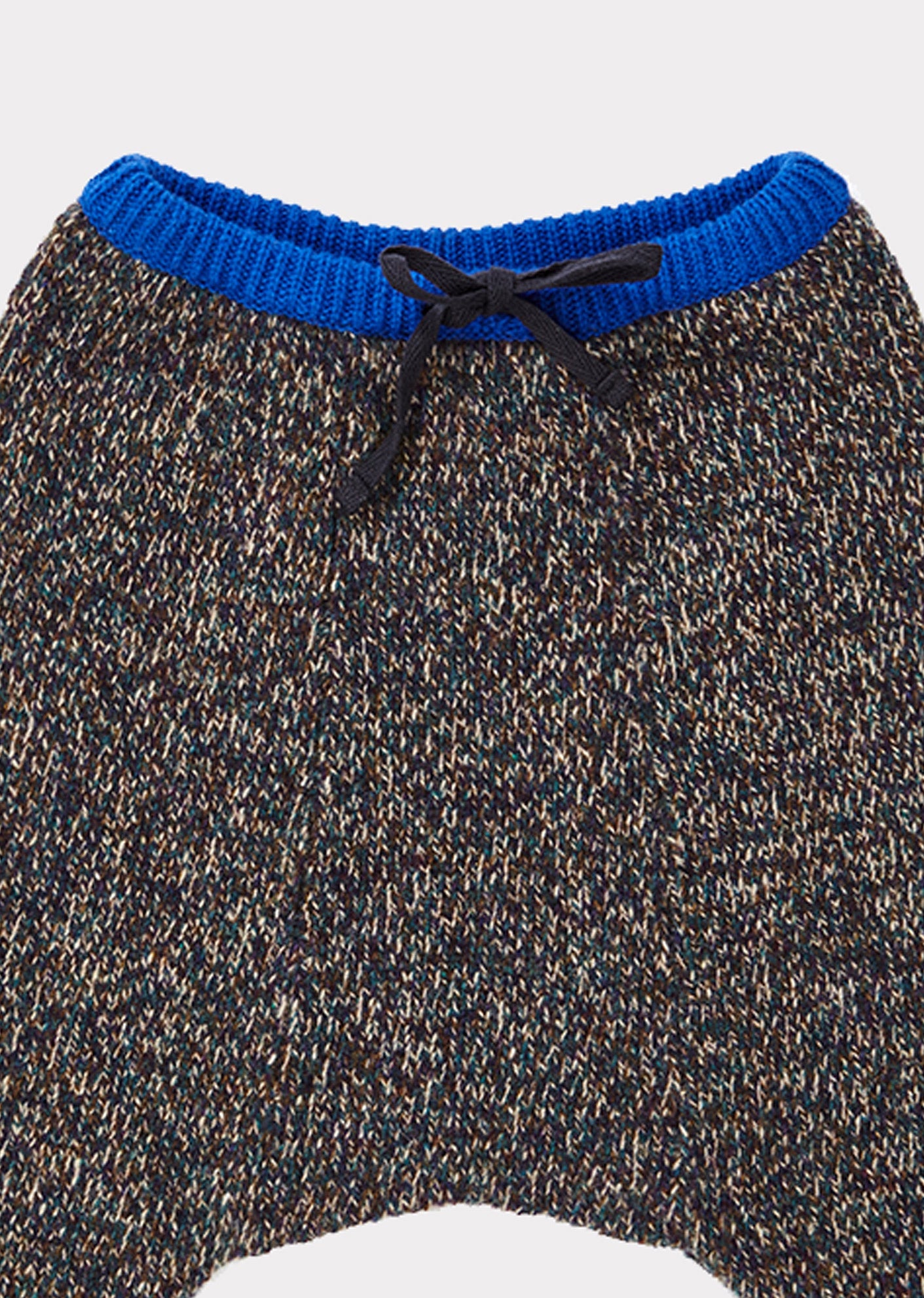 女婴深灰色羊毛长裤