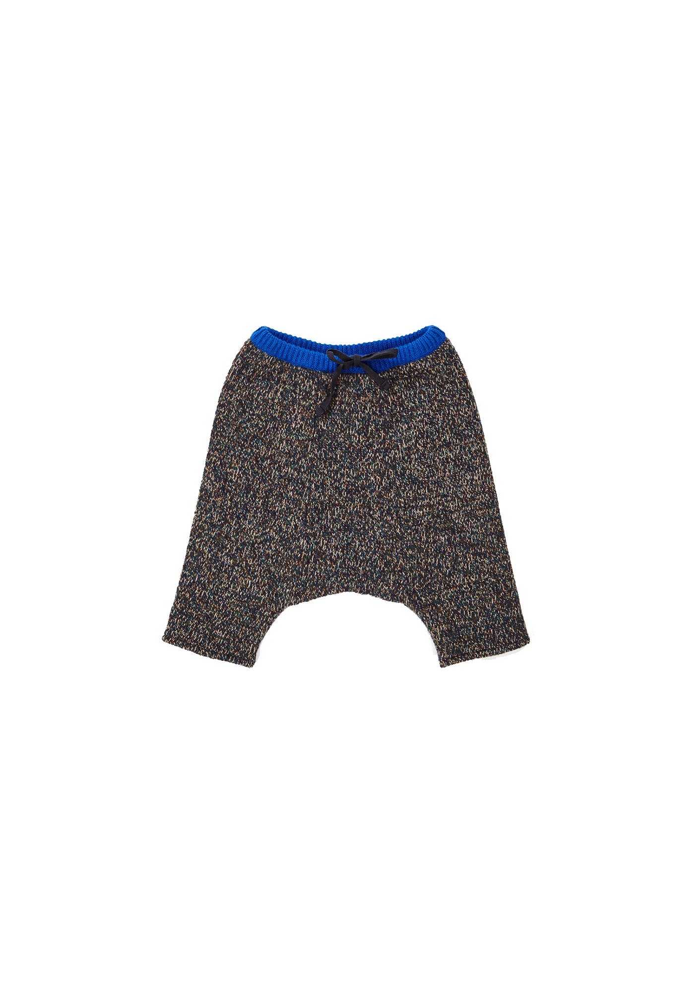 女婴深灰色羊毛长裤