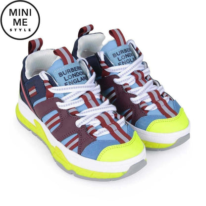 Multi-Coloured Lace Up Trainers