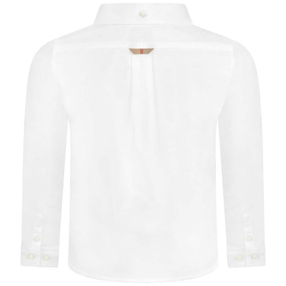 Baby Boys White Harry Shirt