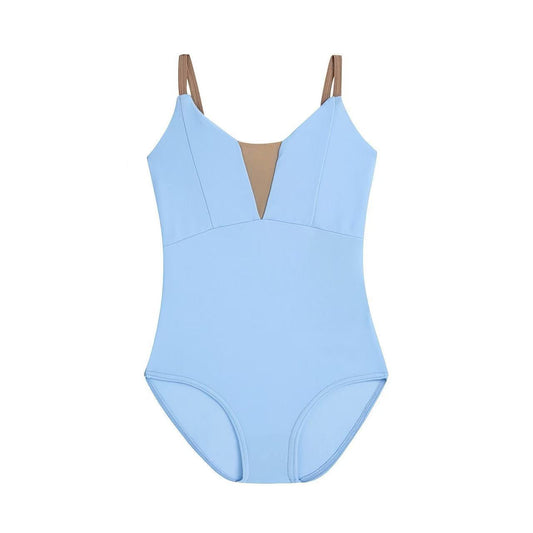 女童浅蓝色芭蕾舞连体衣(有衬里DAD1930MP/light blue)